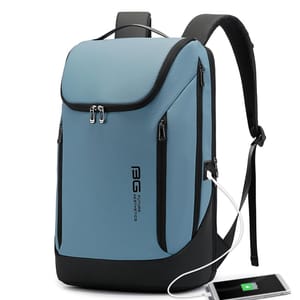 BANGE Waterproof 15.6-Inch Laptop Backpack with USB Port