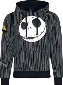"Pinstripe Jack" Hoodie Black by the Nightmare before Christmas