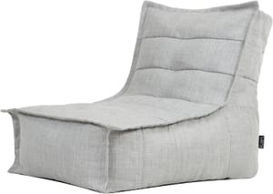 Icon Dolce Outdoor Bean Bag Lounger, Grey, Filling Included