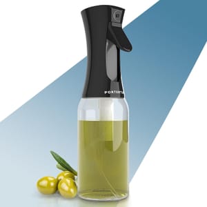 Portentum Oil Spray Bottle, 300ml, Leakproof Glass