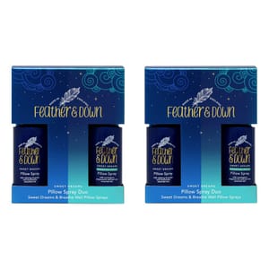Prime Deal - 2 x Feather & Down Pillow Spray Duo Gift Set (£4.50/£3.50 S&S)