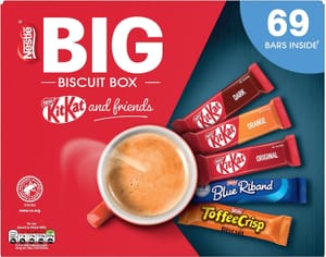 Nestle Kitkat and Friends Big Biscuit Box 69 x Biscuit Bars (£12.51/£11.81 S&S)