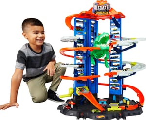 Hot Wheels Ultimate Garage Playset with 2 Cars