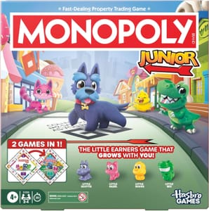 Prime Day Deal: Monopoly Junior: 2-in-1 for Younger Kids (2026 Edition)