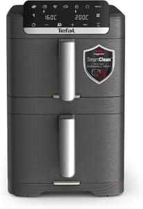 Prime Day Deal: Tefal Ingenio Dual Stack 10L Air Fryer, 7 Modes, Grey