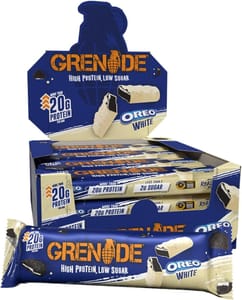 Prime Day Deal: Grenade OREO White Protein Bars, 12 X 60 G