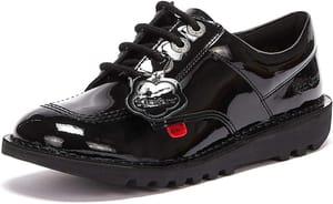 Kickers Unisex Kids Kick Lo Shoes, Black, 6 UK, Comfort