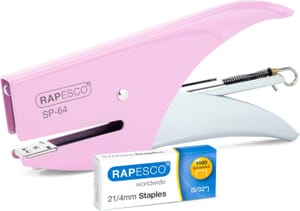 Prime Day Deal: Rapesco 1377 SP-64 Stapling Plier with 1000 Staples, 12-Sheet