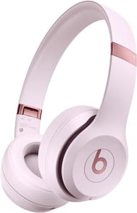 Beats Solo 4 Wireless On-Ear Headphones, Cloud Pink, 50h Battery