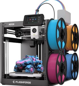 FlashForge Adventurer 5X 3D Printer, Multi-Color, Auto-Level, IFS