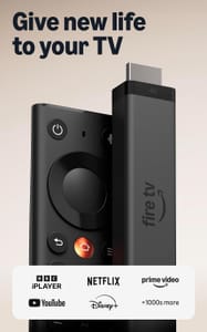 Fire TV Stick 4K (Latest Gen) with Alexa, All Apps