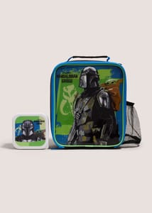 Polar Gear Star Wars Mandalorian Black Lunch Bag & Snack Box