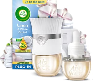 Prime Deal - Air Wick Linen & White Orchid Plug-in Kit, 19ml (£3.59/£3.39 S&S)