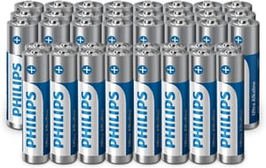 Philips Ultra 40 Pack Alkaline AA/AAA Batteries (£5.79 S&S)