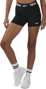 ID Train Ruched Booty Shorts Black