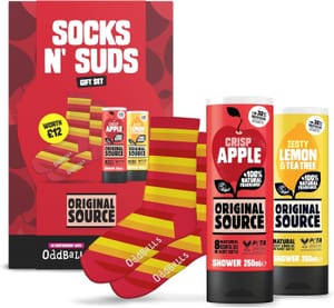 Prime Deal - Original Source Socks N Suds Gift Set + £5 Oddballs Voucher