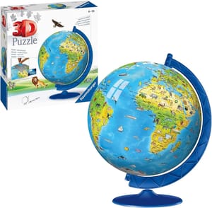 Ravensburger 3D Puzzle Ball Globe, 180 Pieces