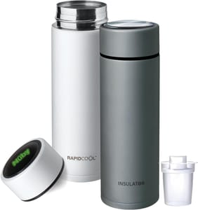 Nuby RapidCool Portable Baby Bottle Maker Twin Pack 2-Min