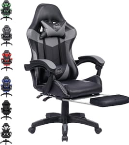 Neo Executive PU Leather Gaming Office Chair with Footrest