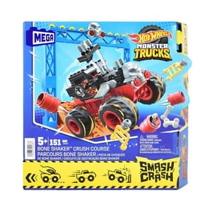 Hot Wheels Mega Hot Wheels MT Bone Shaker Crush Course