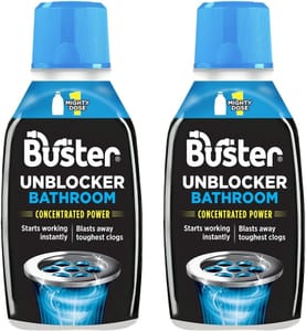2 X 300ml Buster Bathroom Drain Unblocker (£3.61/£3.23 S&S)