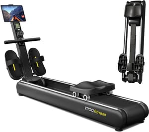 YPOO Rowing Machine, 16-Level Resistance for Home Gym