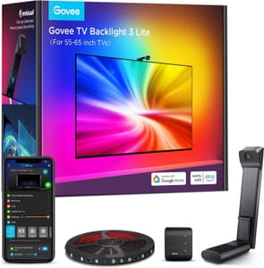 Govee TV Backlight 3 Lite with Fish-Eye Correction