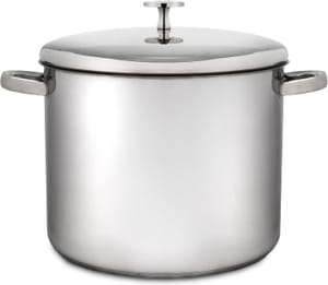 MasterClass Stock Pot with Lid 11L, Induction Safe