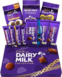 Cadbury Dairy Milk Big Night in Deluxe Hamper - 10 Bars