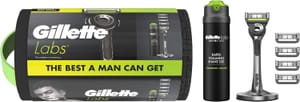 GilletteLabs Men's Razor with 1 Handle and 5 Refills