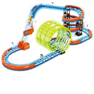 Hamleys Glow Flip Super Track Racer (91 Pieces)