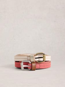 2 Pack Leather Belts