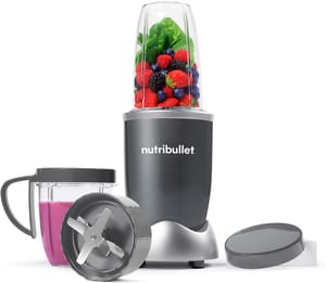 Nutribullet 600 Series Blender Graphite, 20,000 RPM, 7-Piece Kit