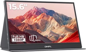 DHPL 15.6-Inch Portable Monitor, Matte IPS FHD 60Hz