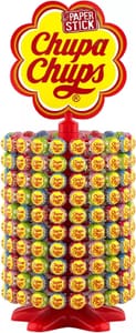 Chupa Chups Lollipop Carousel: 7 Classic Flavours, 200 Lollies