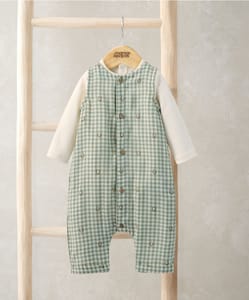 Gingham Romper and Bodysuit