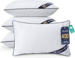Cushion Inner Pads Inserts, Hollowfibre White 30x50 Cm (4)
