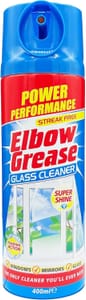 Prime Day Deal: Elbow Grease Glass Cleaner Aerosol (400ml)