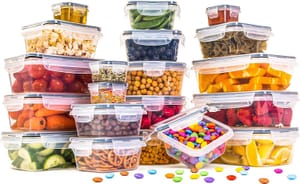 Prime Day Deal: Nuovva Airtight Food Storage Containers Set with Lids, 40pc