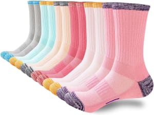 Prime Day Deal: InaWarm Women's Cotton Walking Socks, 6 Pairs