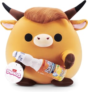 Prime Day Deal: Snackles Series 3 Highland Cow Plush with Orange Ramune ZURU