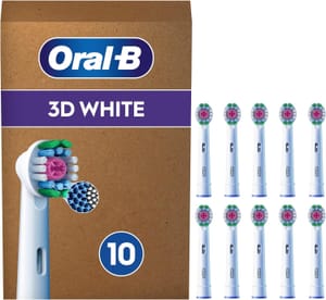 Prime Day Deal: Oral-B Pro 3D White Replacement Brush Heads, 10 Count