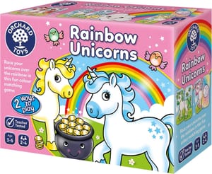 Prime Day Deal: Rainbow Unicorns Memory Matching Game Learn Colours