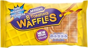 McVitie's Toasting Waffles 8 X 25 G - £1.28 S&S