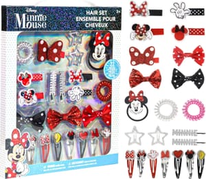 Minnie Mouse Hair Clips & Bows Set