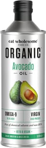 Eat Wholesome Organic Avocado Oil, 500ml, Cold Pressed, Unrefined - £7.73 S&S