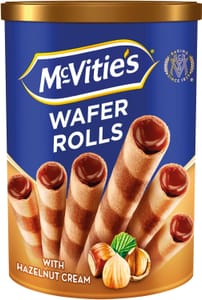 McVitie's Hazelnut Cream Wafer Rolls 170g (£1.42/£1.27 S&S)