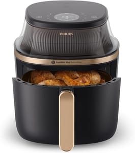 Philips Air Fryer 3000 Series, 6.2L, 16-in-1, Viewing Window
