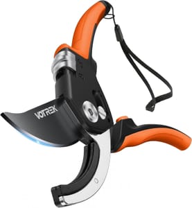VOTREK Anvil Garden Secateurs, 20mm Cut Capacity, Heavy Duty