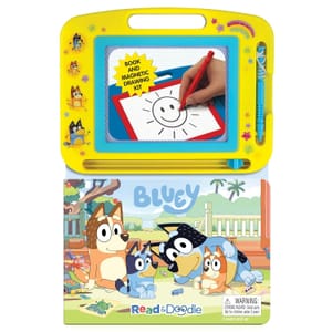 Bluey Read and Doodle: Magnetic Drawing Pad and Board Book